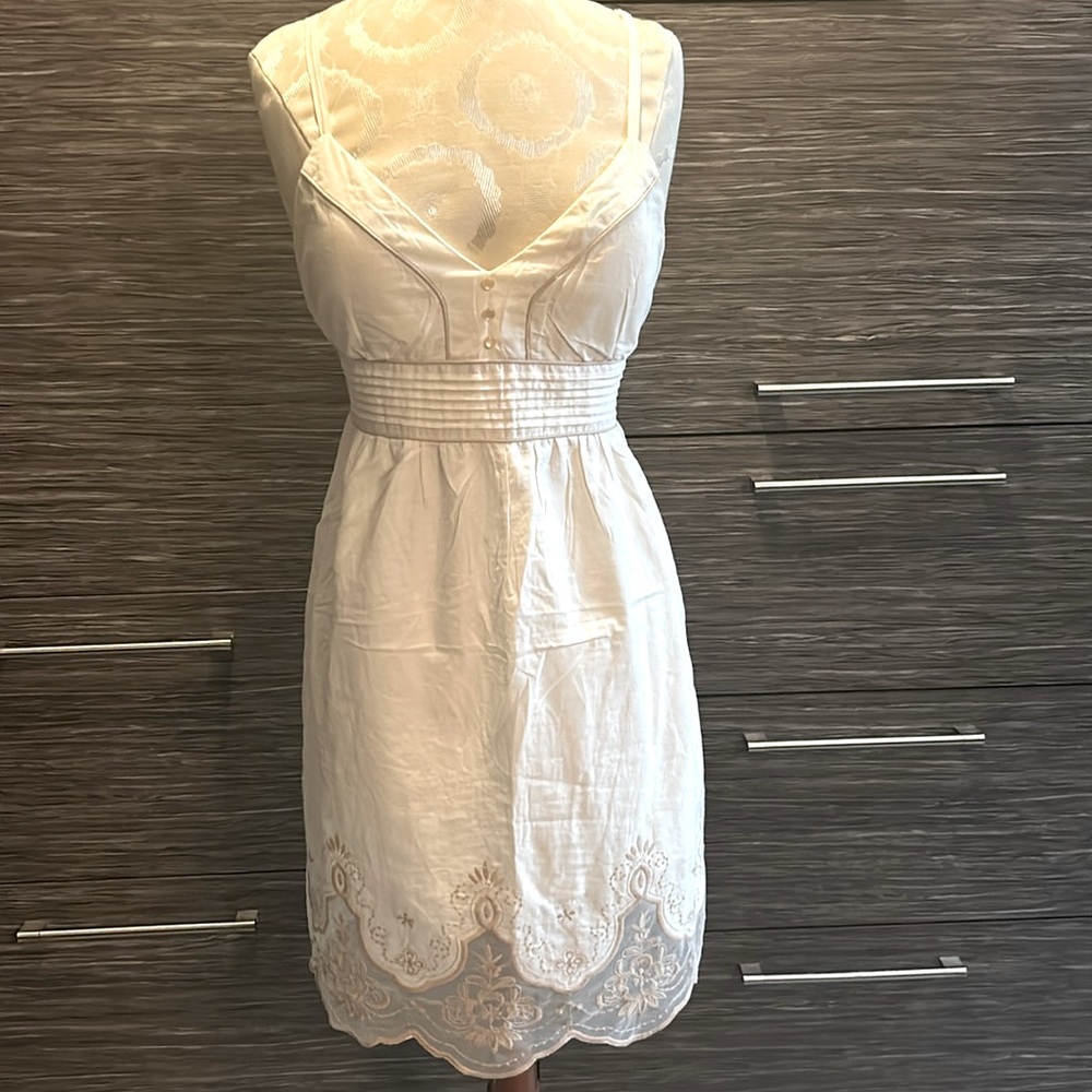 Gorgeous Papaya cotton gauze dress, Sz L